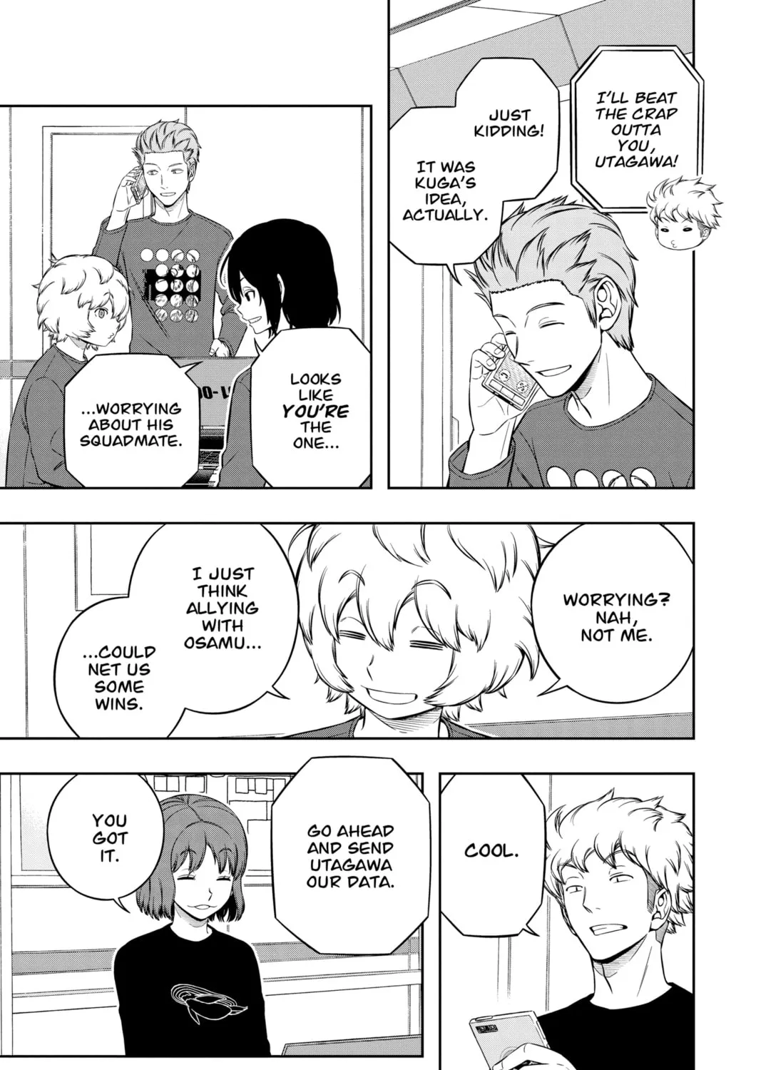 Read World Trigger chapter 227 image 24 on Lezhin