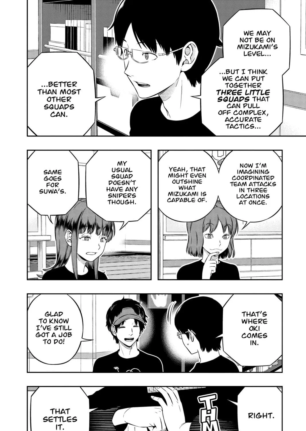 Read World Trigger chapter 227 image 34 on Lezhin
