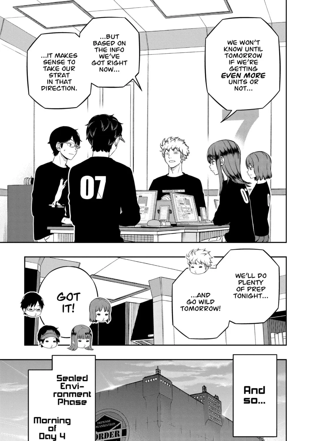 Read World Trigger chapter 227 image 36 on Lezhin