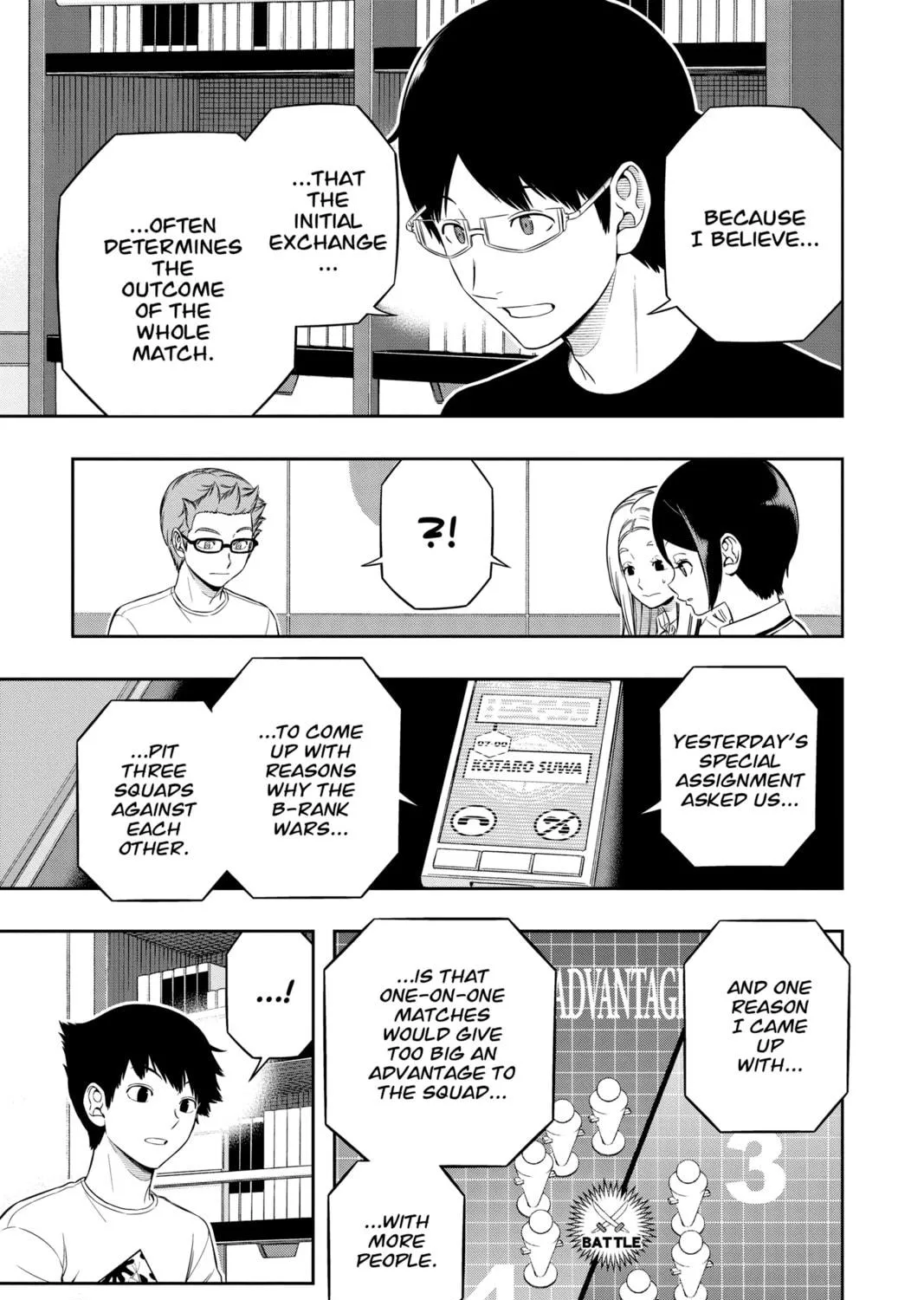 Read World Trigger chapter 227 image 4 on Lezhin