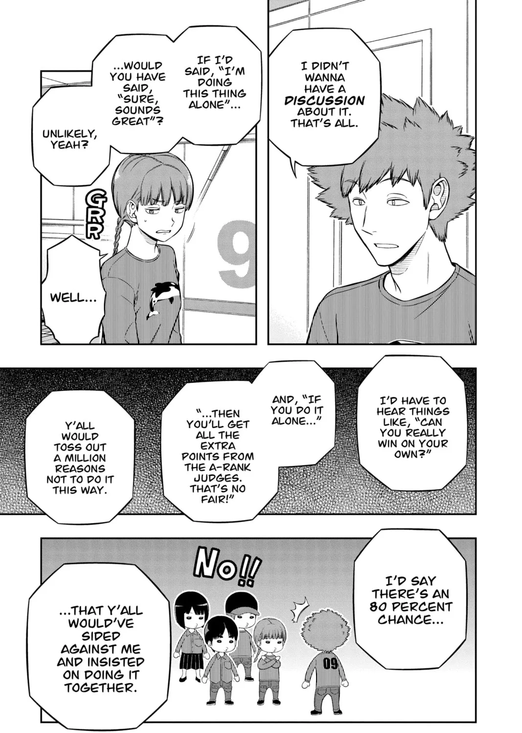 Read World Trigger chapter 228 image 12 on Lezhin
