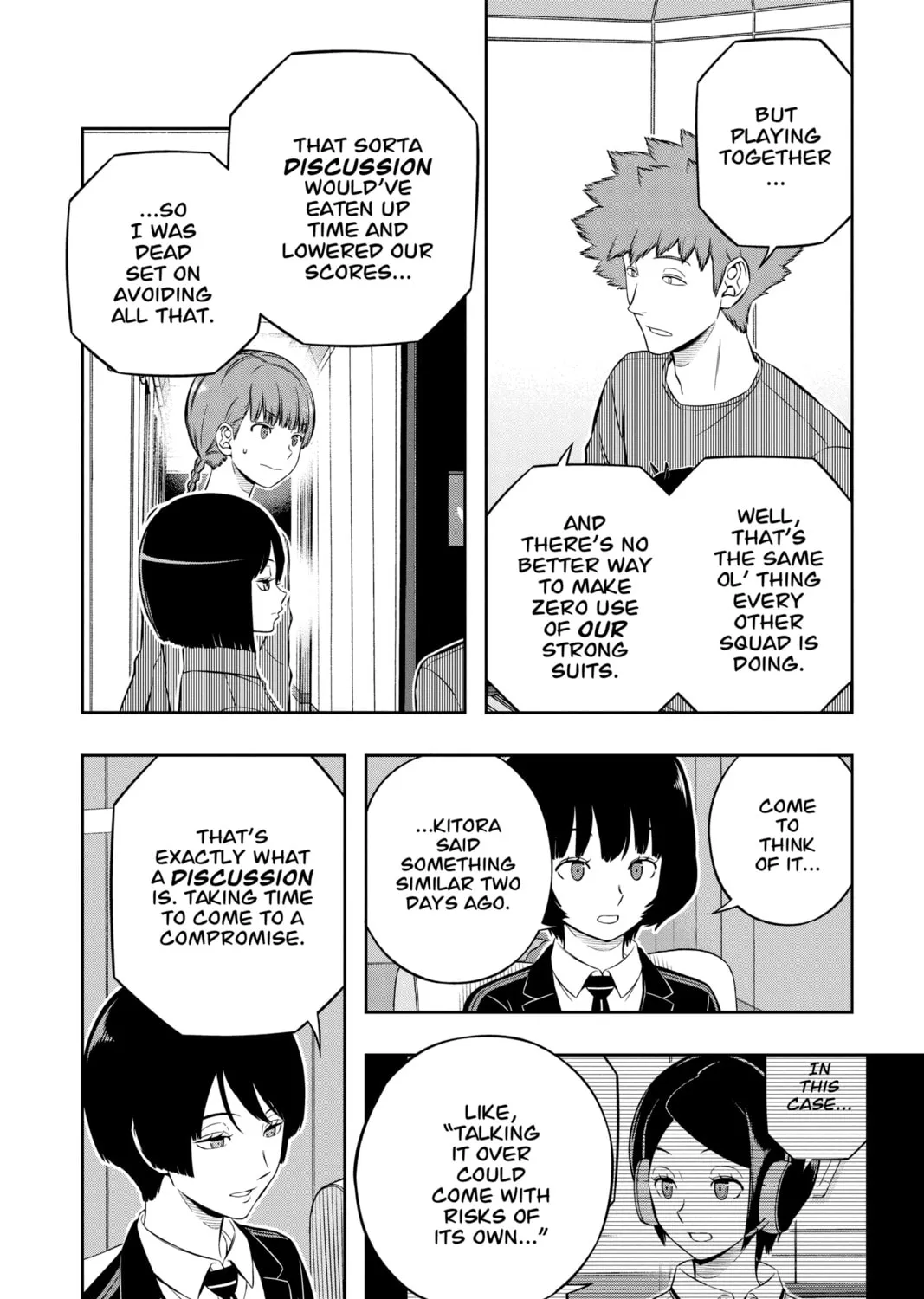 Read World Trigger chapter 228 image 14 on Lezhin