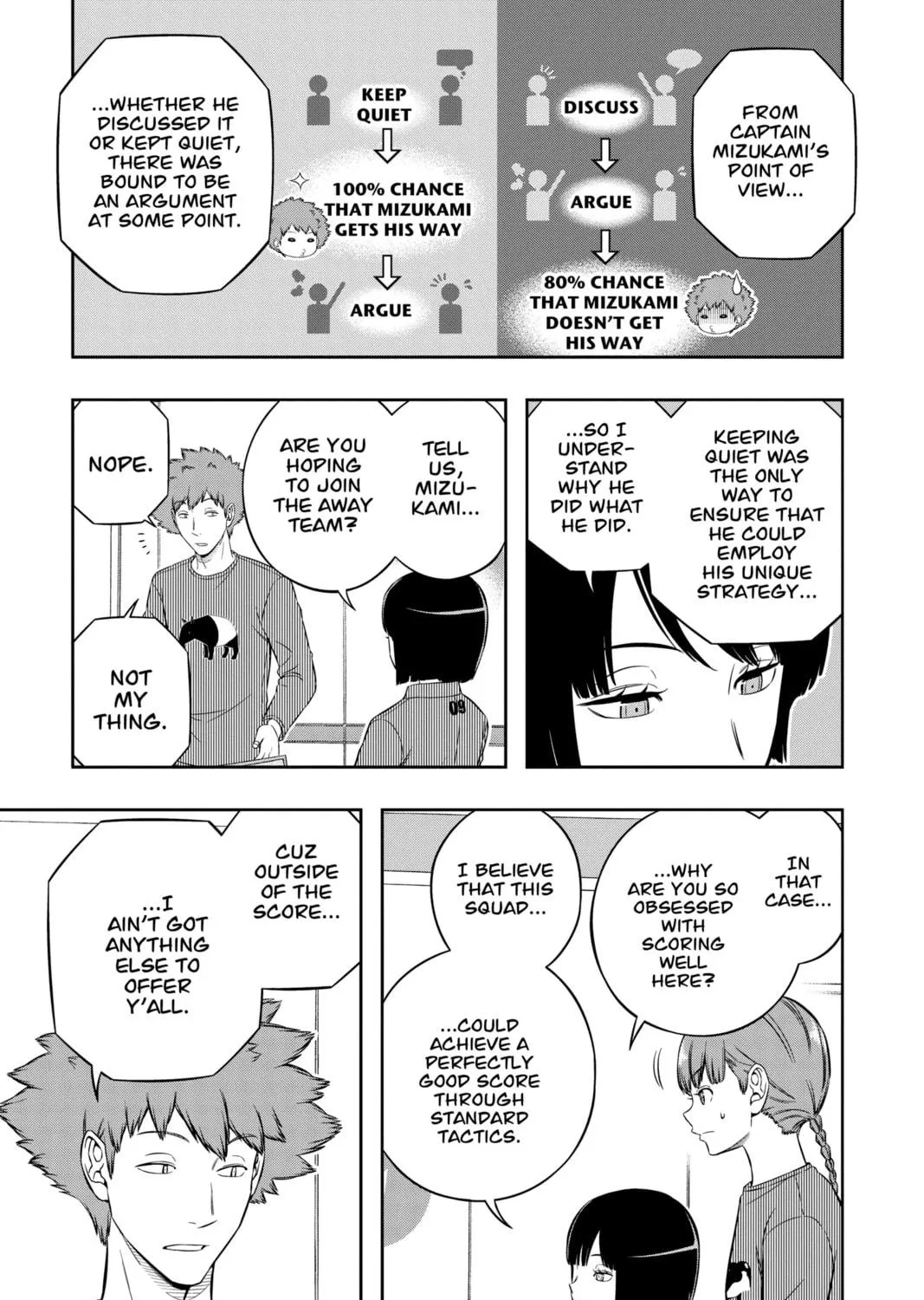 Read World Trigger chapter 228 image 16 on Lezhin