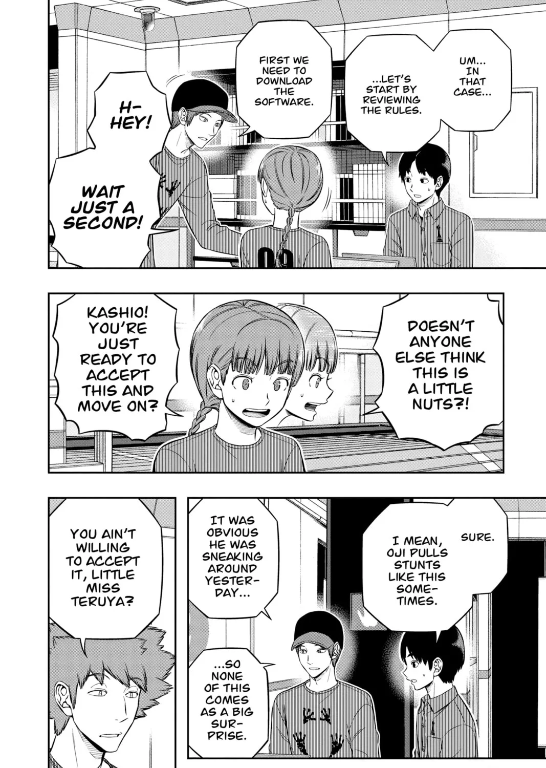 Read World Trigger chapter 228 image 2 on Lezhin