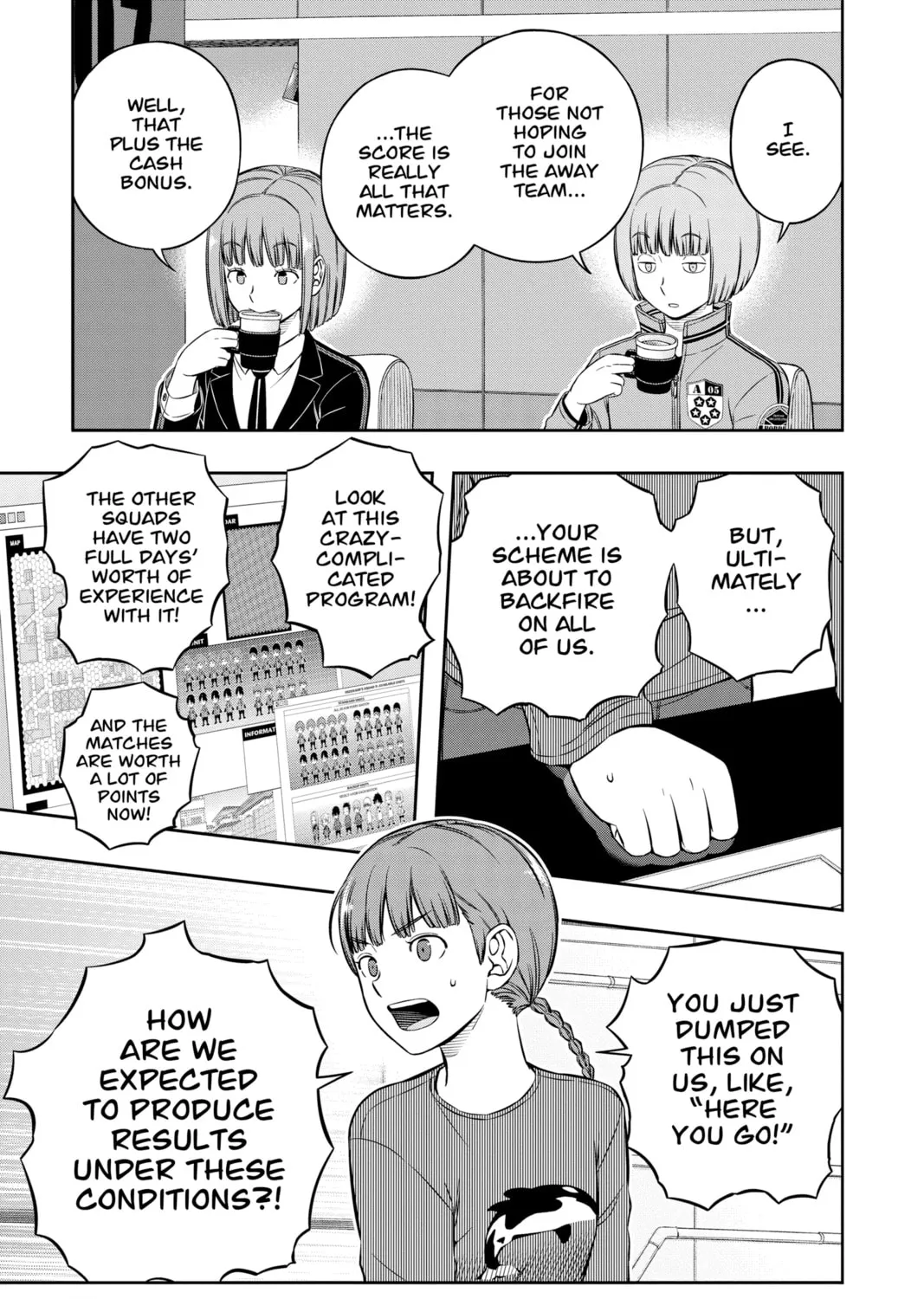 Read World Trigger chapter 228 image 20 on Lezhin