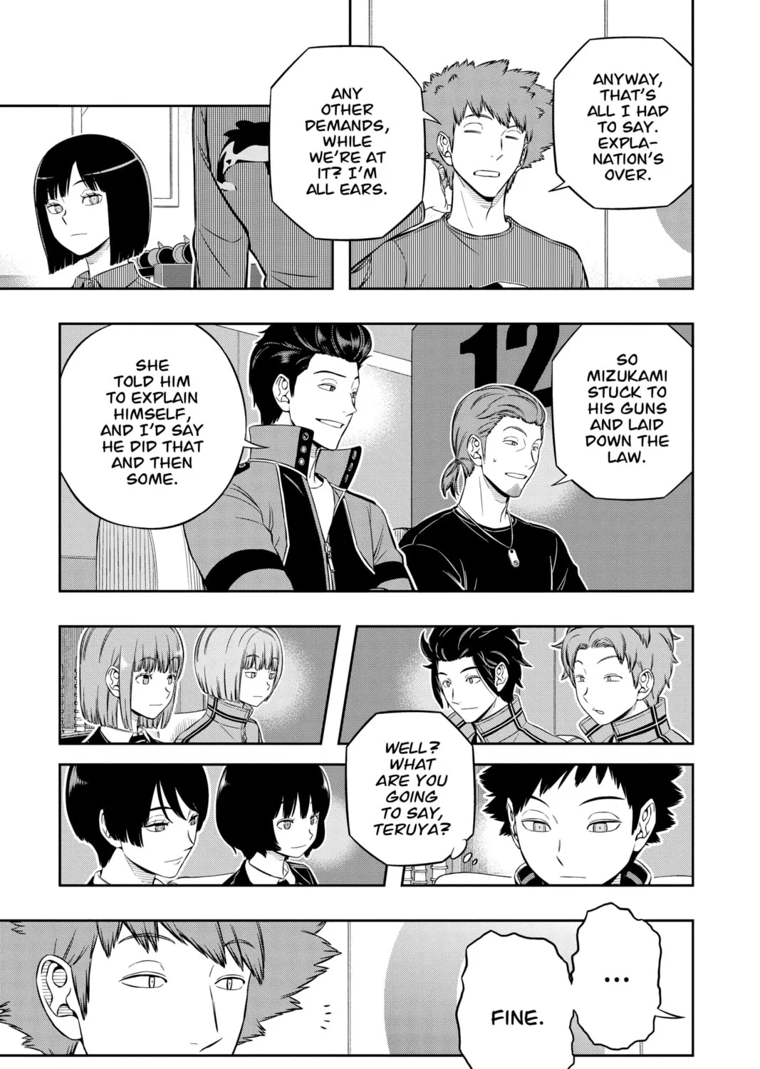 Read World Trigger chapter 228 image 24 on Lezhin