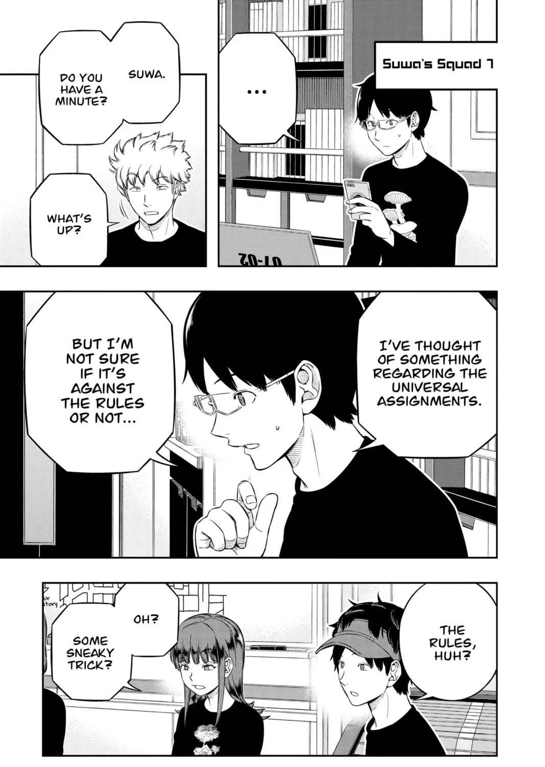 Read World Trigger chapter 228 image 32 on Lezhin