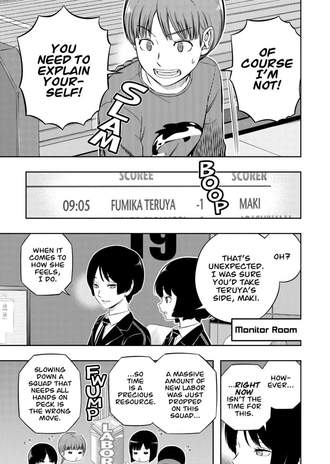 Read World Trigger chapter 228 image 4 on Lezhin