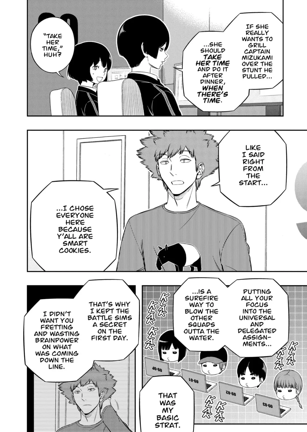 Read World Trigger chapter 228 image 6 on Lezhin