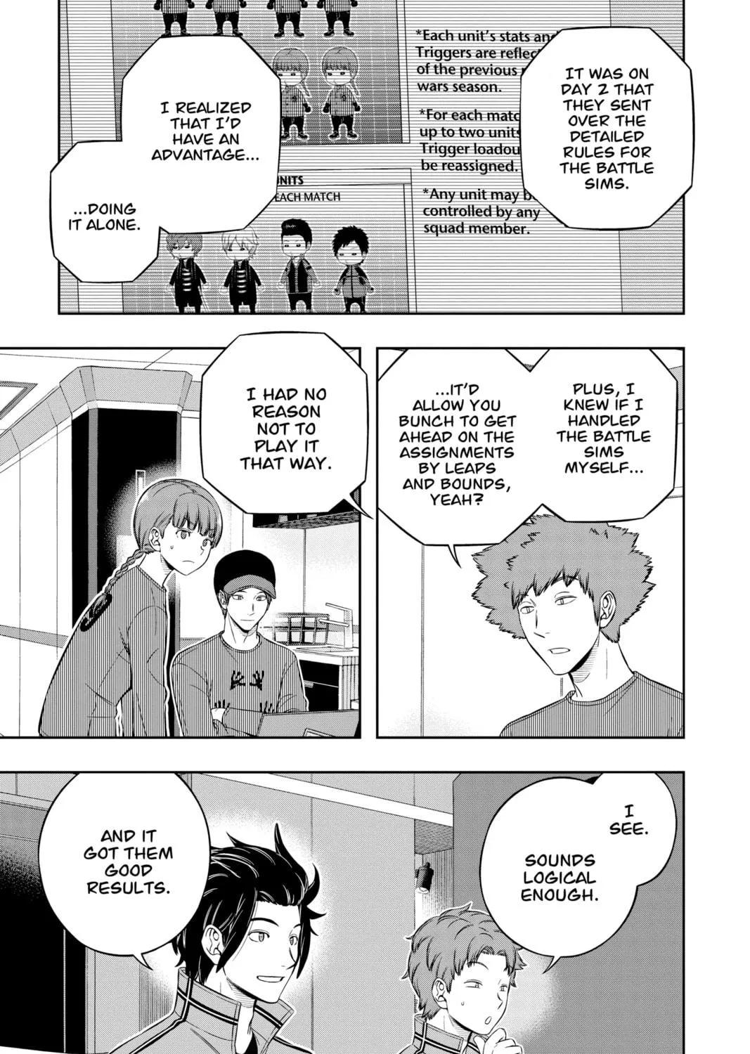 Read World Trigger chapter 228 image 8 on Lezhin