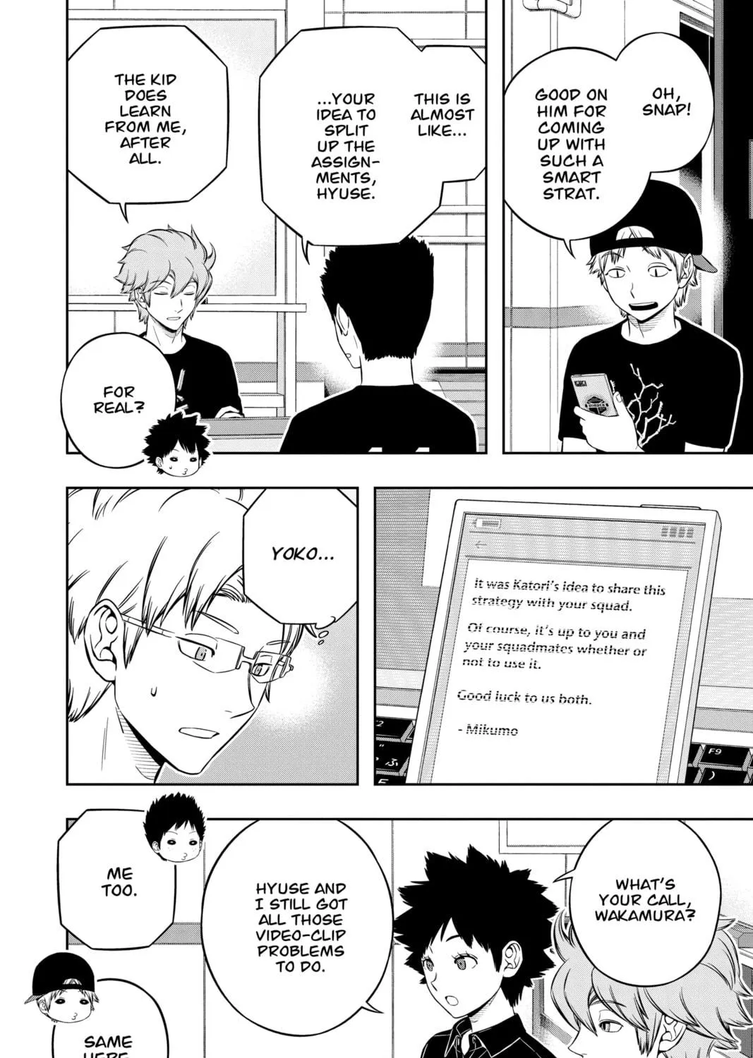 Read World Trigger chapter 229 image 18 on Lezhin