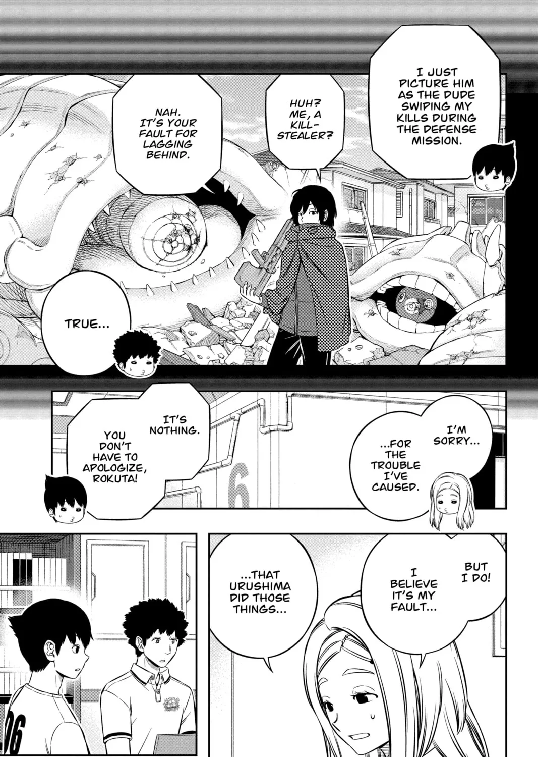 Read World Trigger chapter 229 image 36 on Lezhin