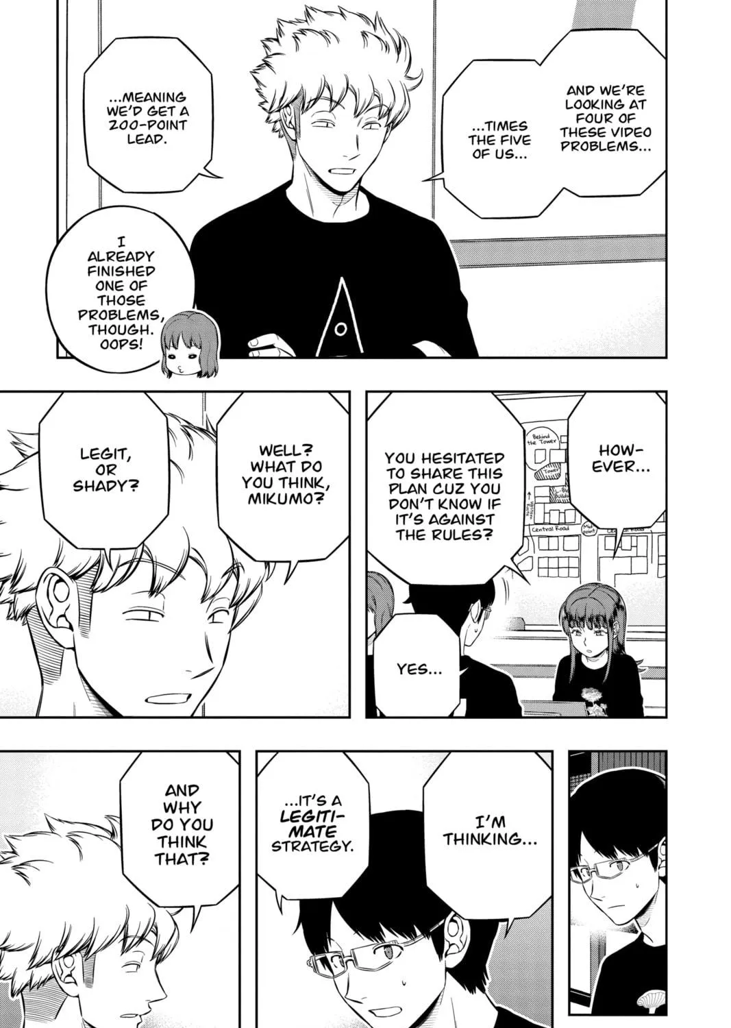 Read World Trigger chapter 229 image 8 on Lezhin
