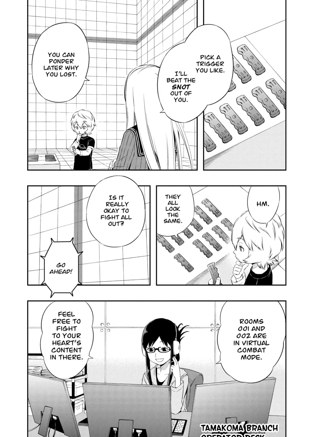 Read World Trigger chapter 23 image 14 on Lezhin