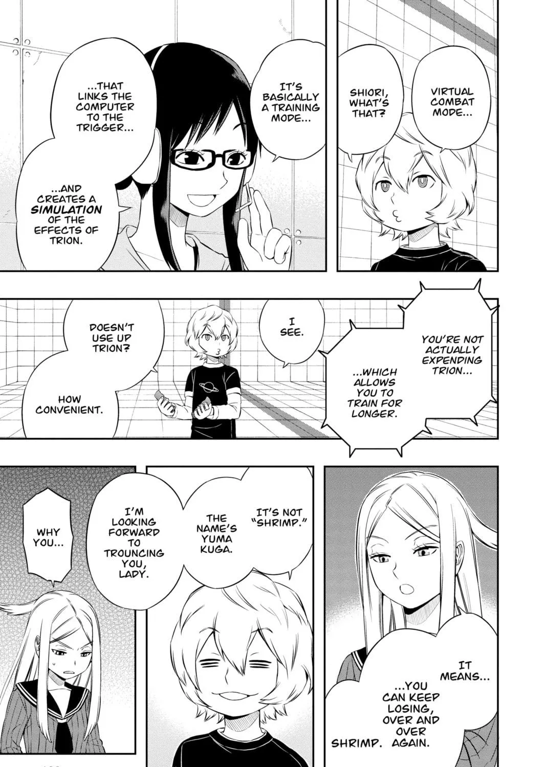 Read World Trigger chapter 23 image 16 on Lezhin