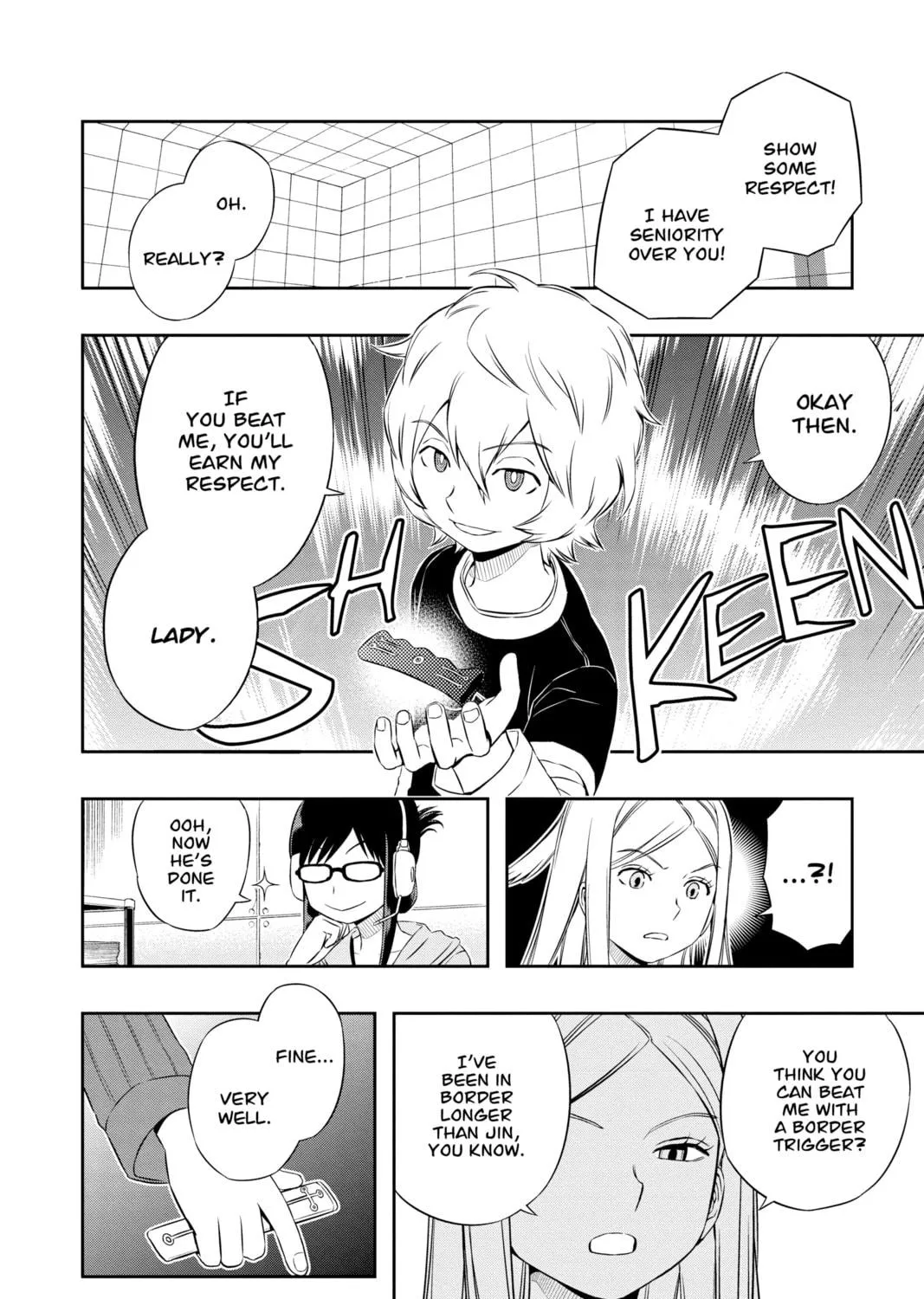 Read World Trigger chapter 23 image 18 on Lezhin