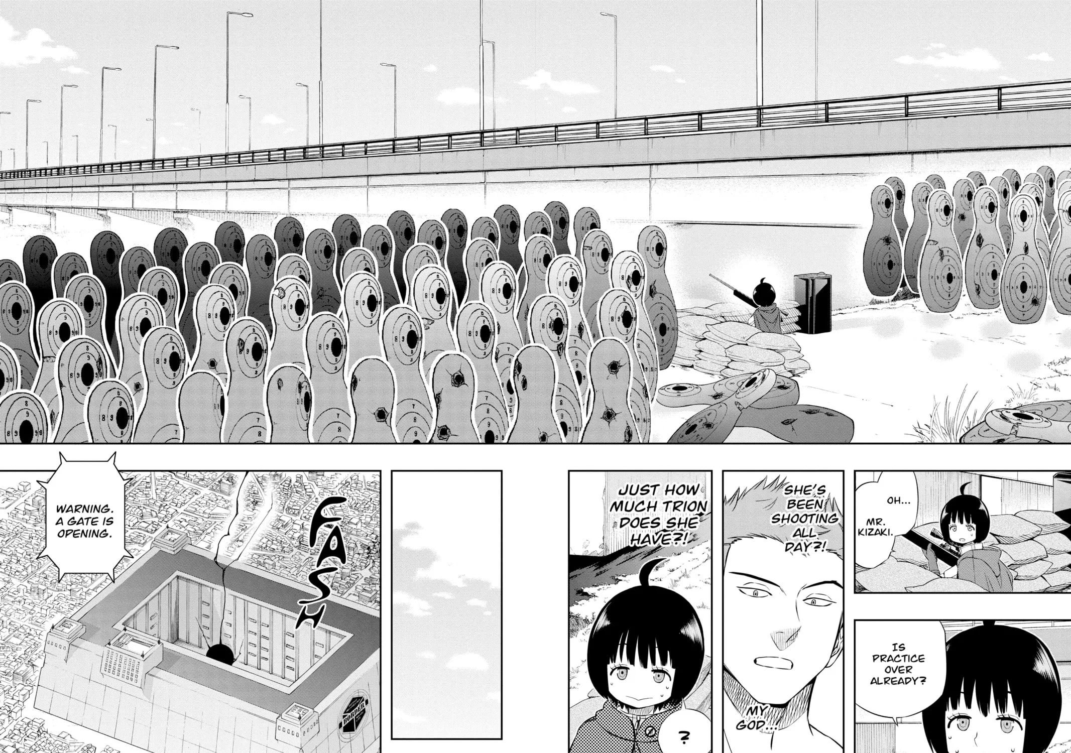 Read World Trigger chapter 23 image 30 on Lezhin