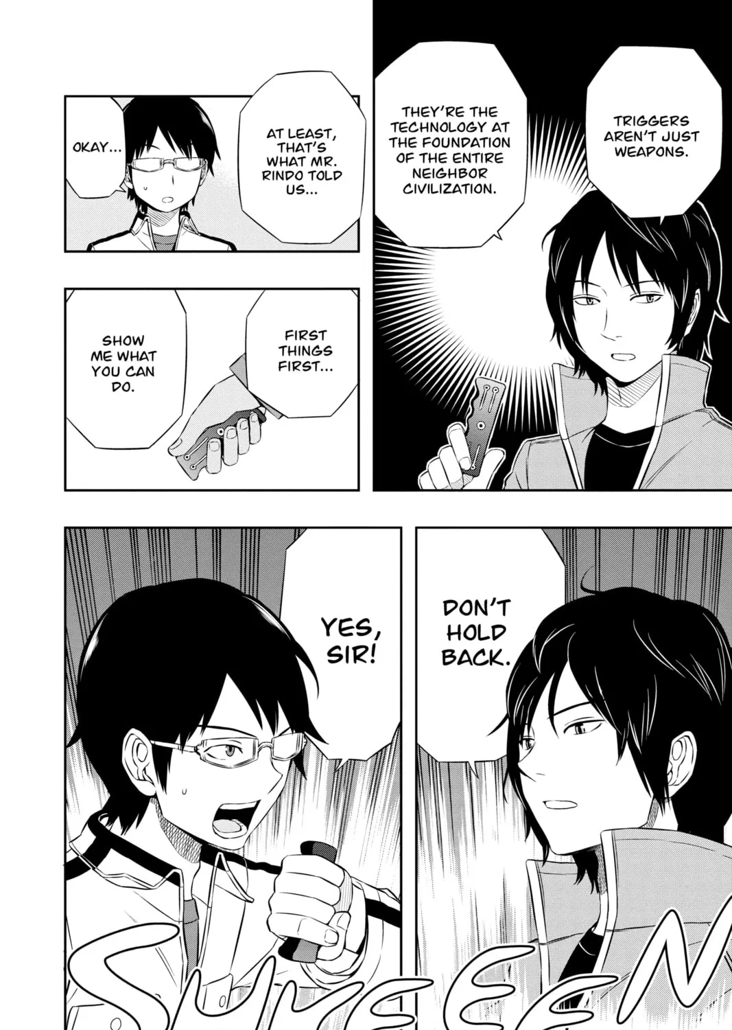 Read World Trigger chapter 23 image 6 on Lezhin