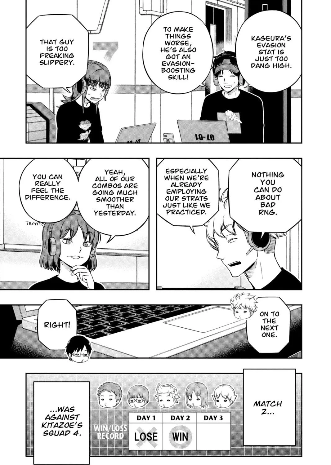 Read World Trigger chapter 230 image 8 on Lezhin