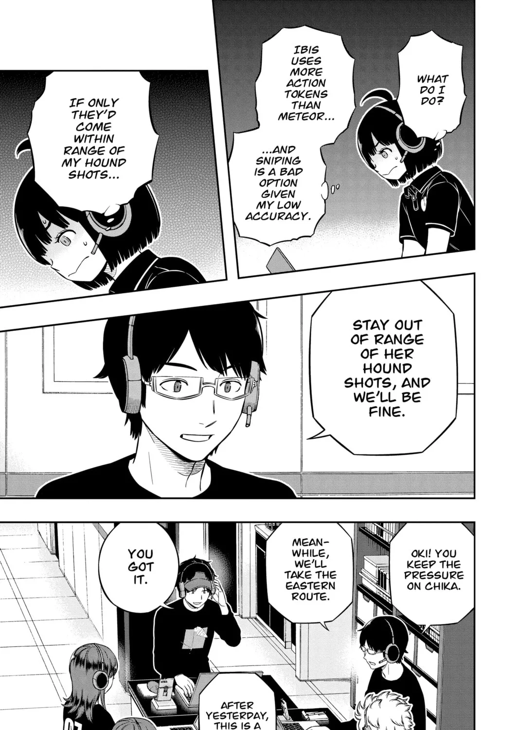 Read World Trigger chapter 232 image 24 on Lezhin