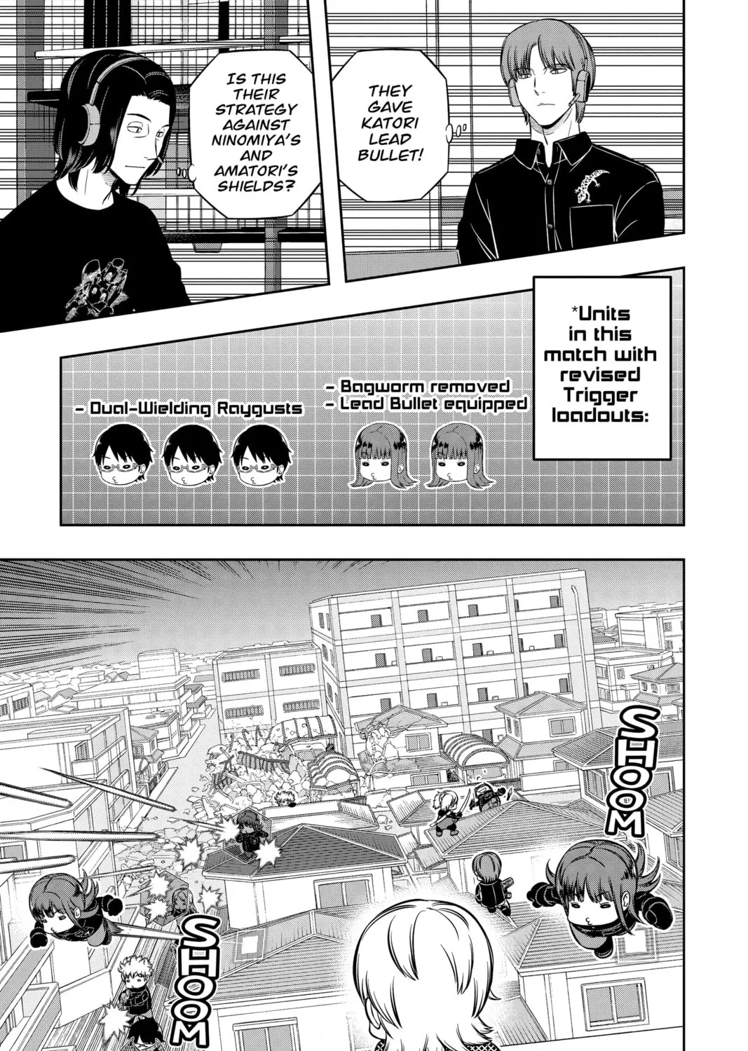 Read World Trigger chapter 232 image 36 on Lezhin