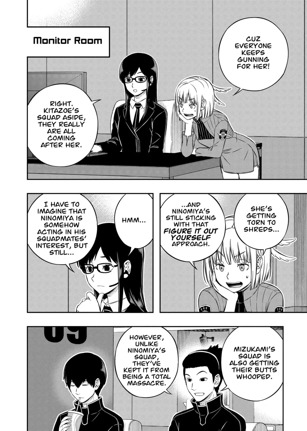 Read World Trigger chapter 232 image 6 on Lezhin