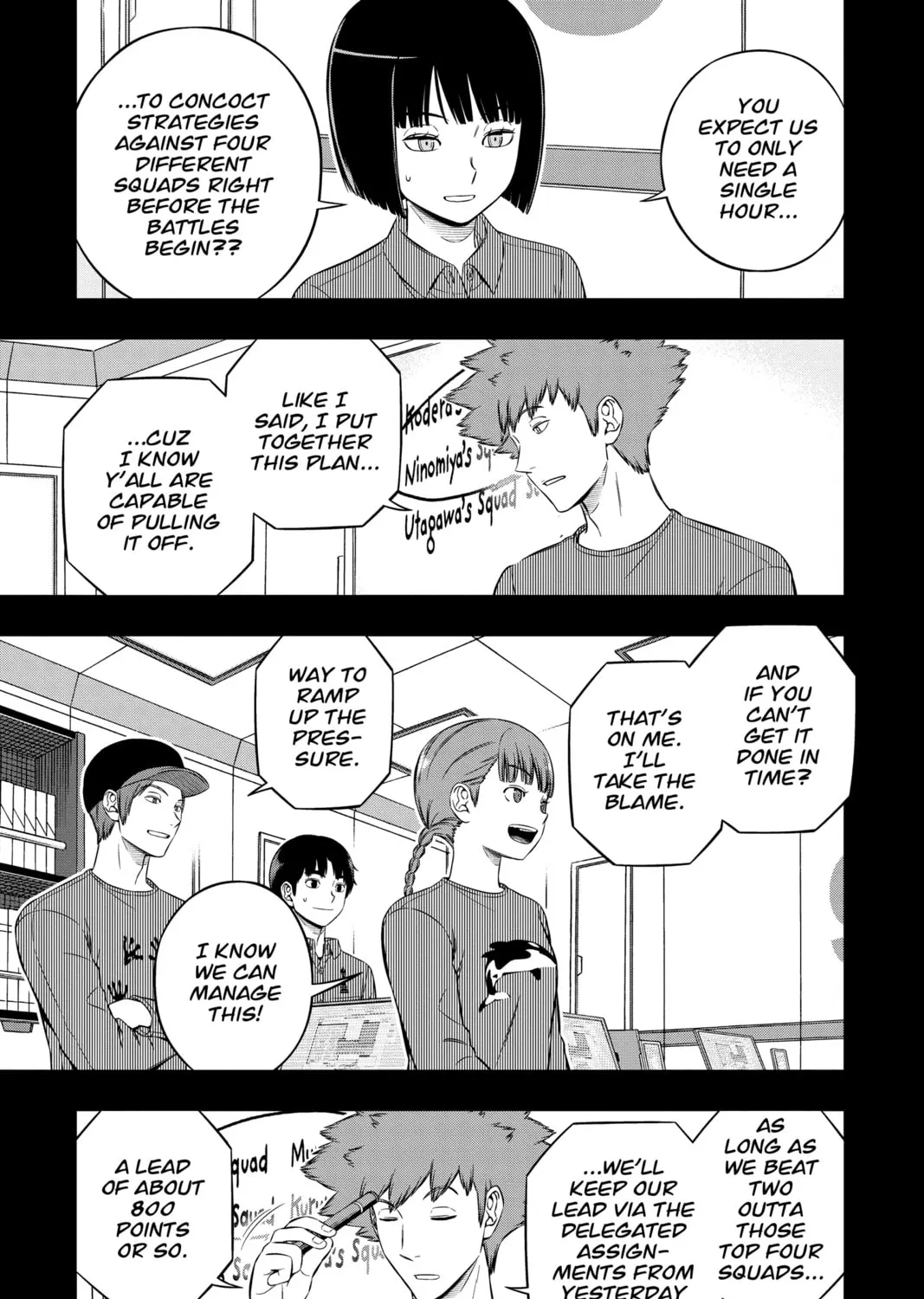 Read World Trigger chapter 234 image 12 on Lezhin