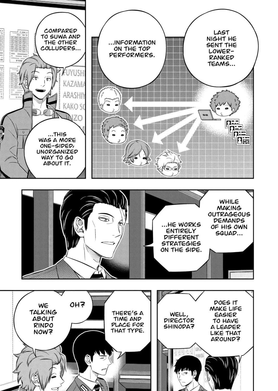 Read World Trigger chapter 234 image 16 on Lezhin