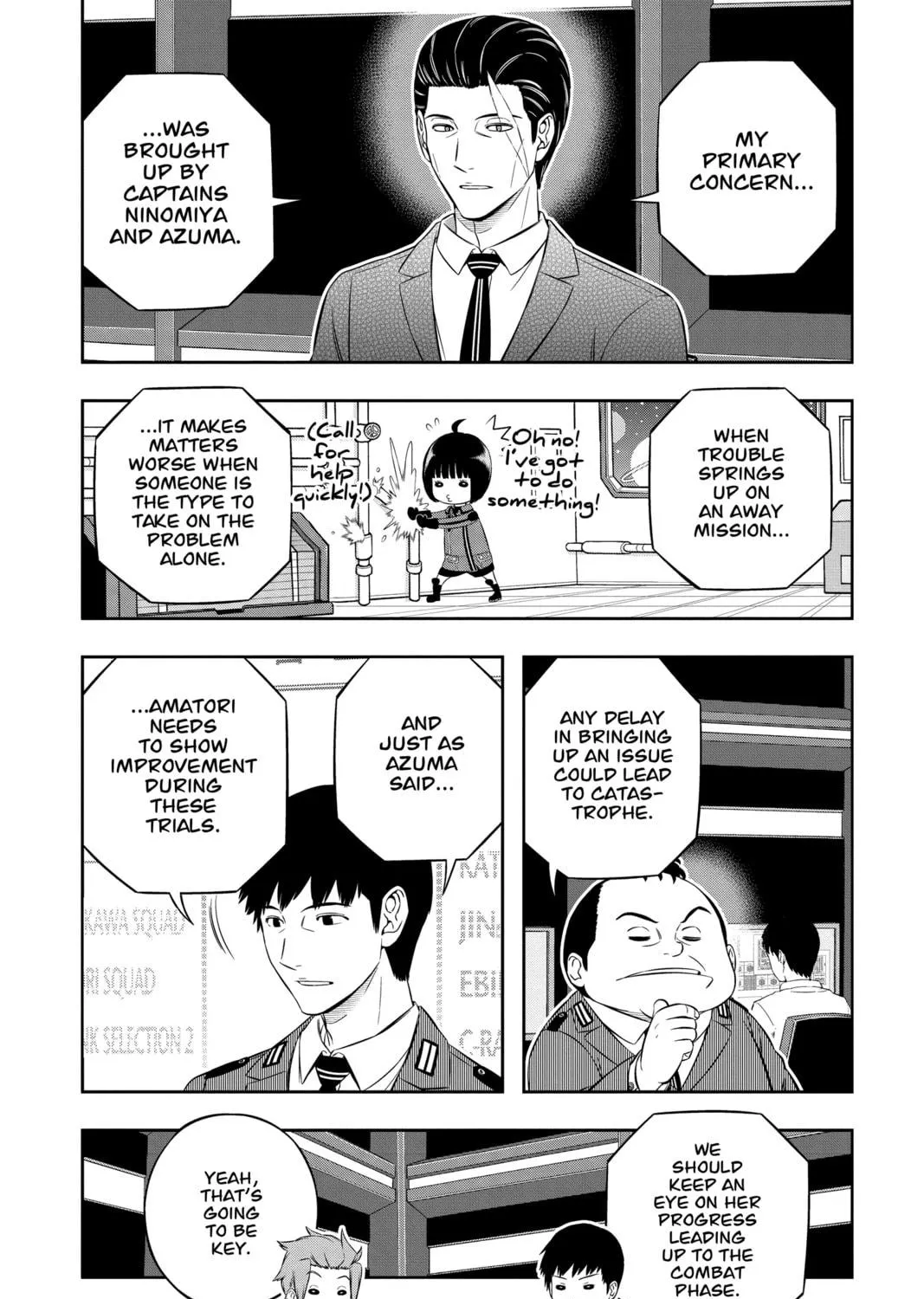 Read World Trigger chapter 234 image 22 on Lezhin