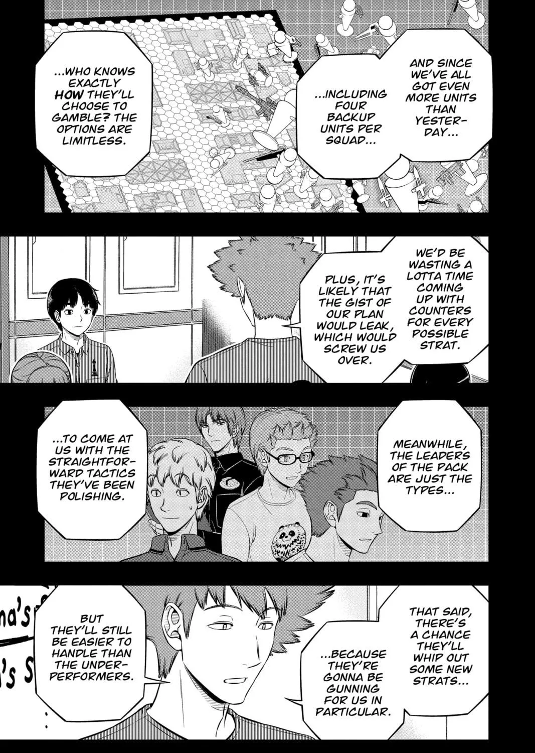 Read World Trigger chapter 234 image 4 on Lezhin