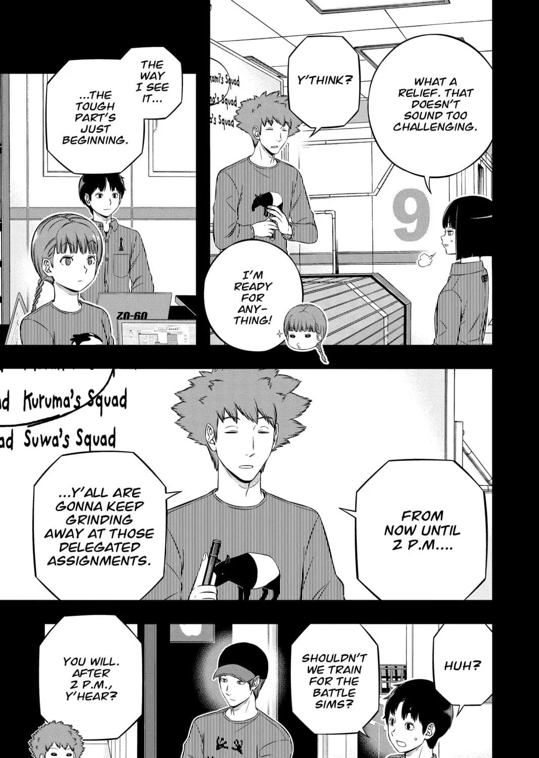 Read World Trigger chapter 234 image 8 on Lezhin