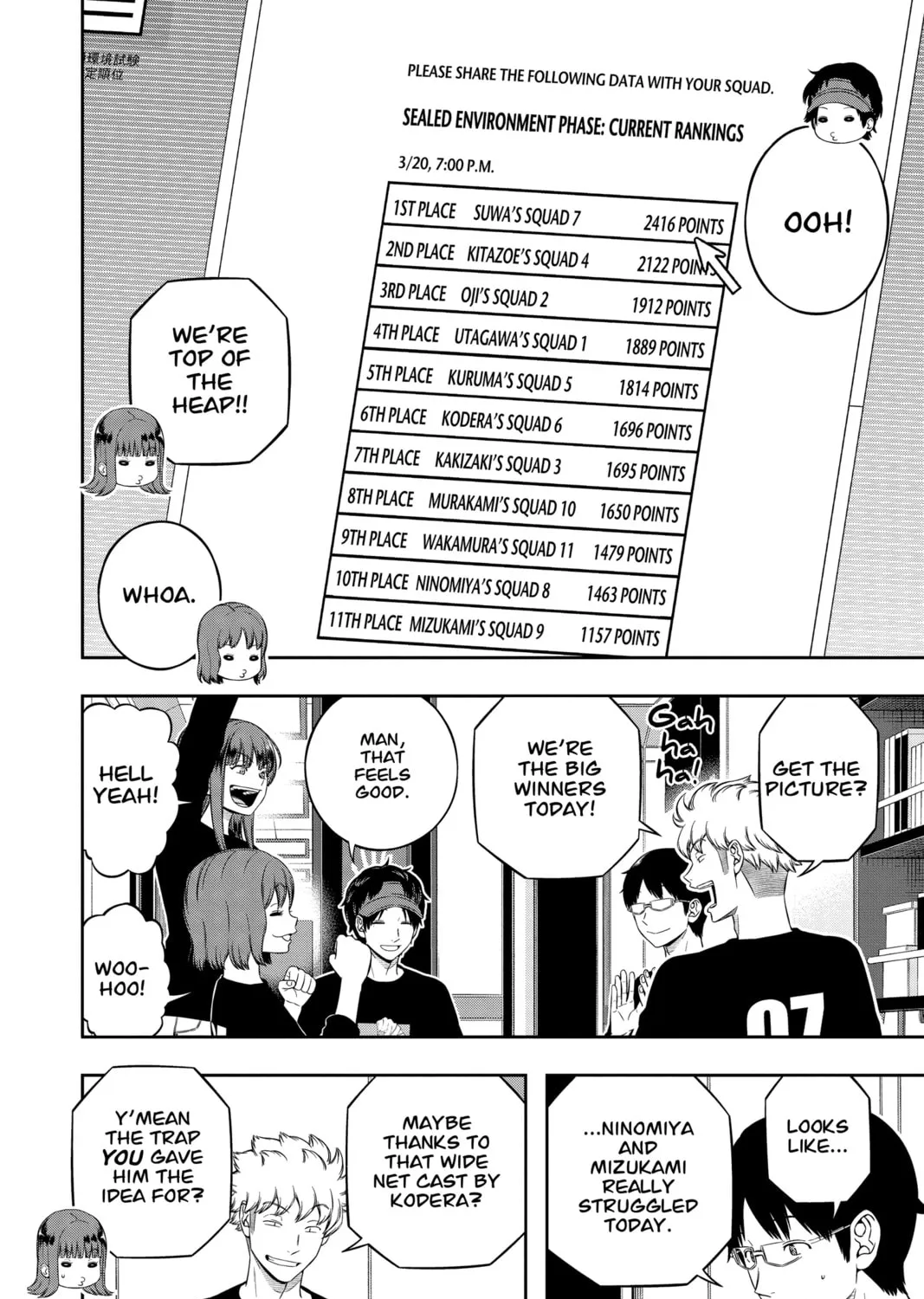 Read World Trigger chapter 235 image 2 on Lezhin