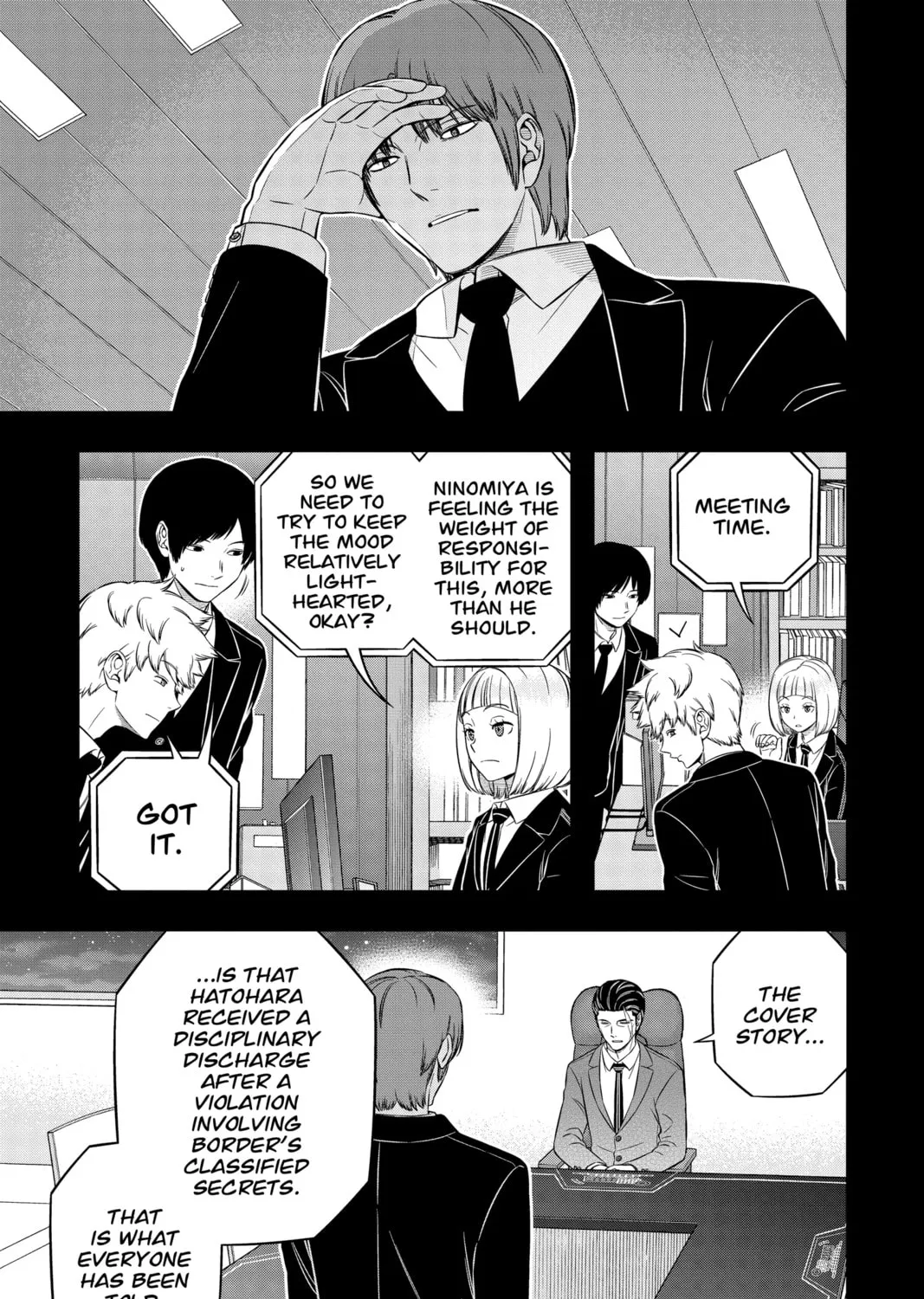 Read World Trigger chapter 236 image 32 on Lezhin
