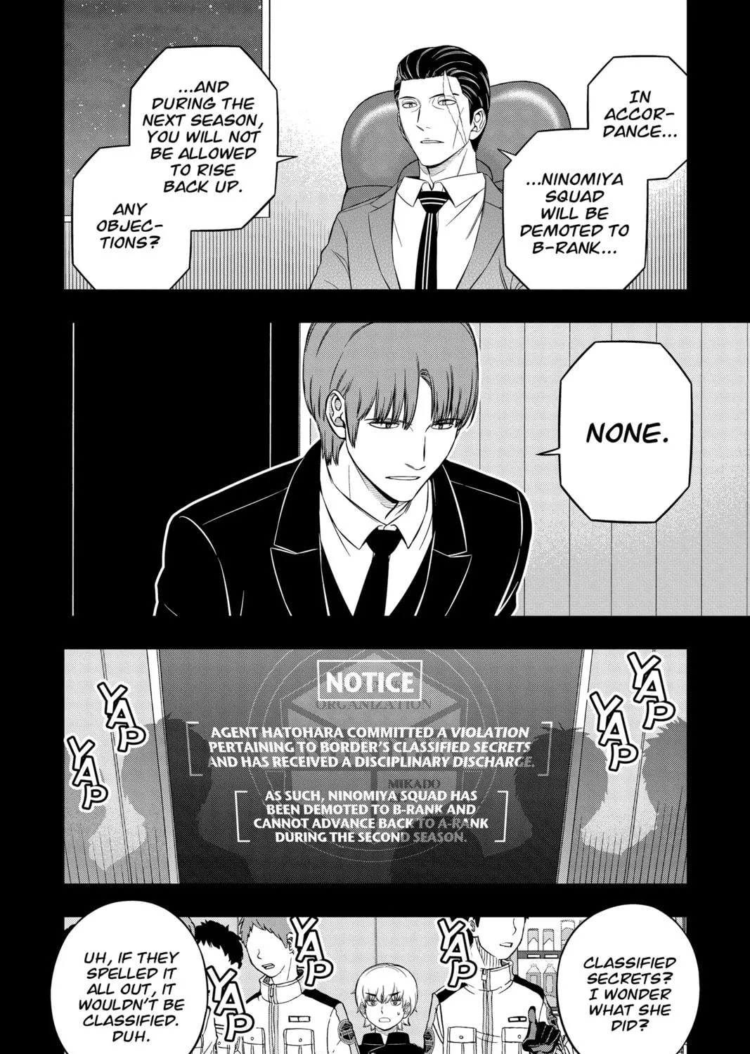 Read World Trigger chapter 236 image 34 on Lezhin