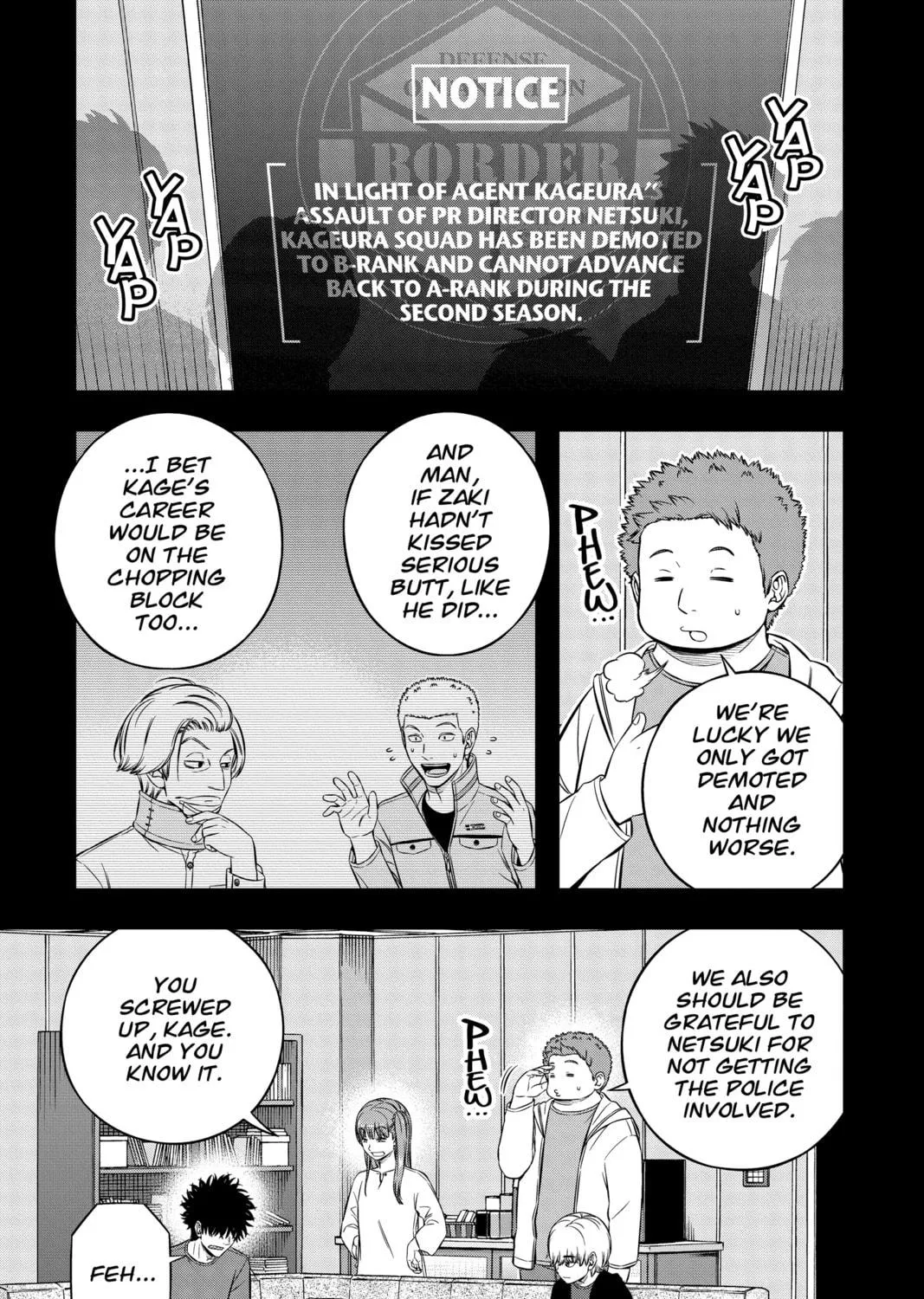 Read World Trigger chapter 236 image 52 on Lezhin