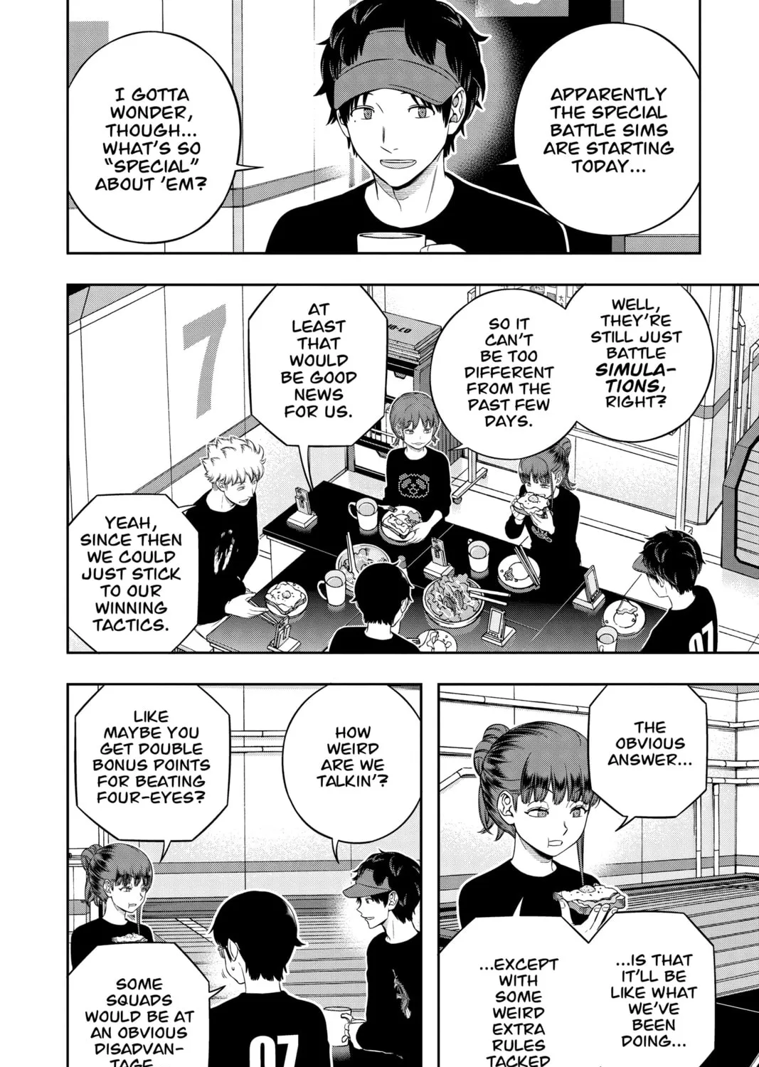 Read World Trigger chapter 237 image 14 on Lezhin