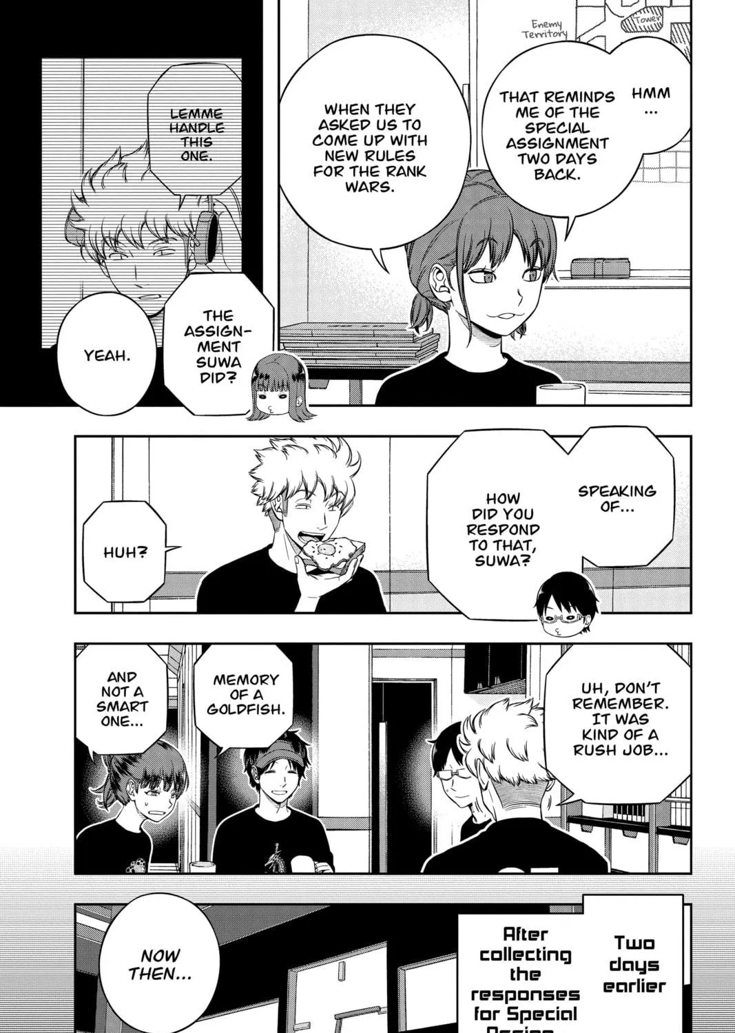 Read World Trigger chapter 237 image 16 on Lezhin