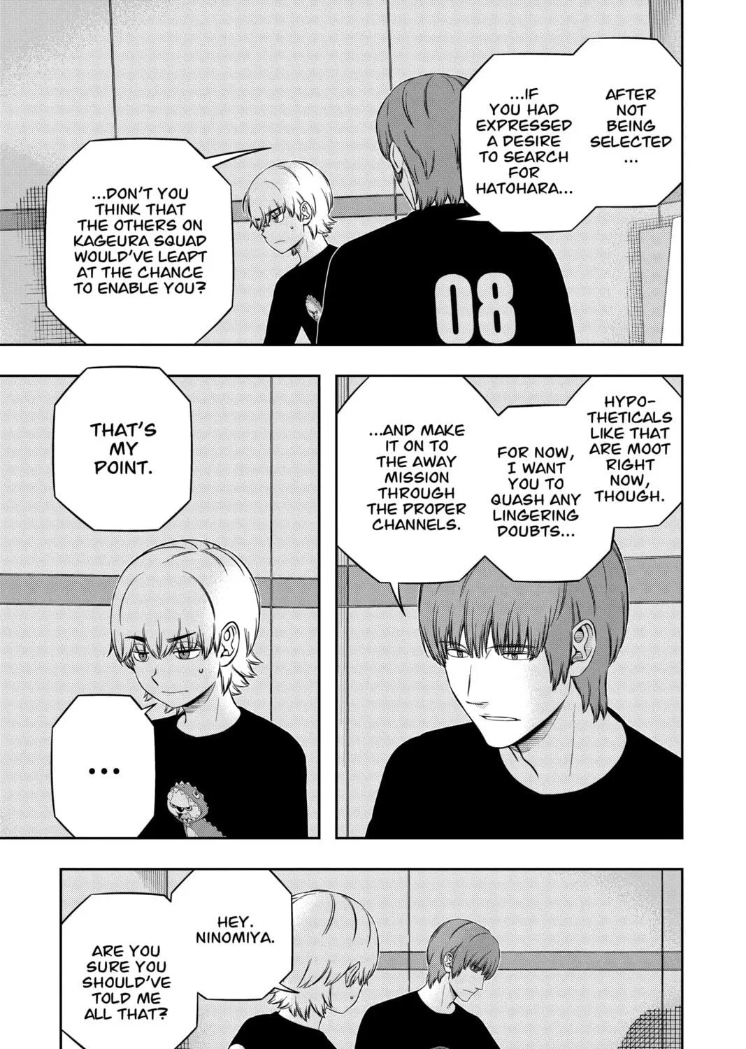 Read World Trigger chapter 237 image 4 on Lezhin