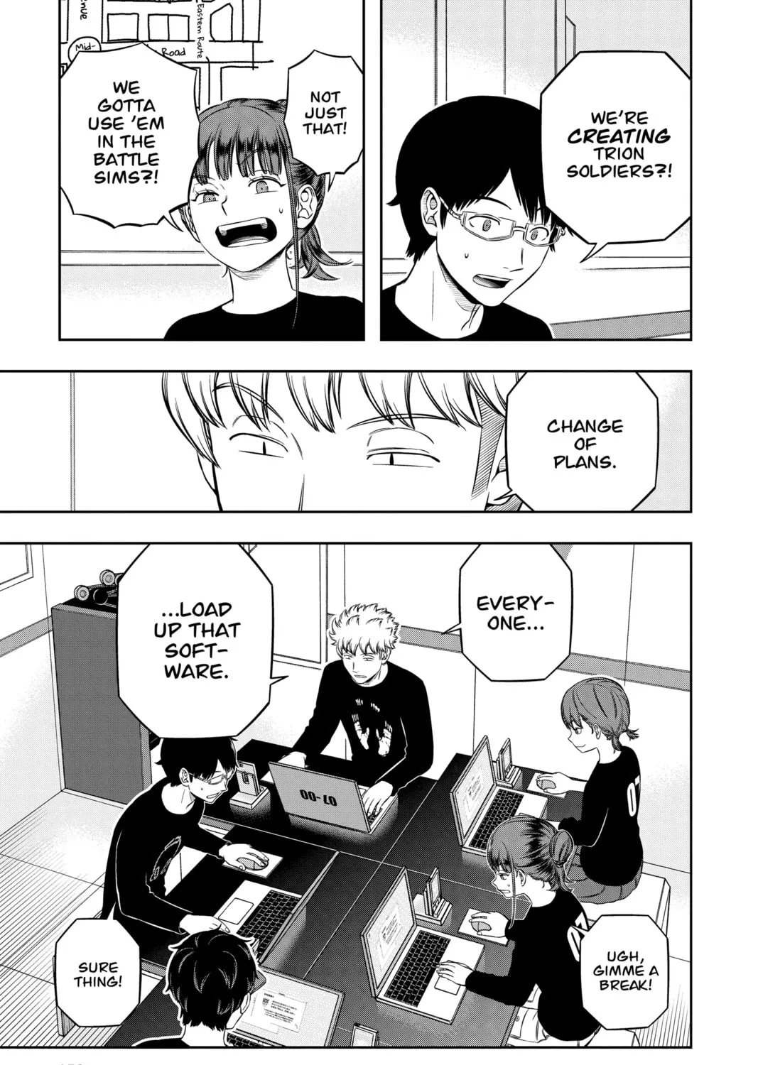 Read World Trigger chapter 237 image 60 on Lezhin