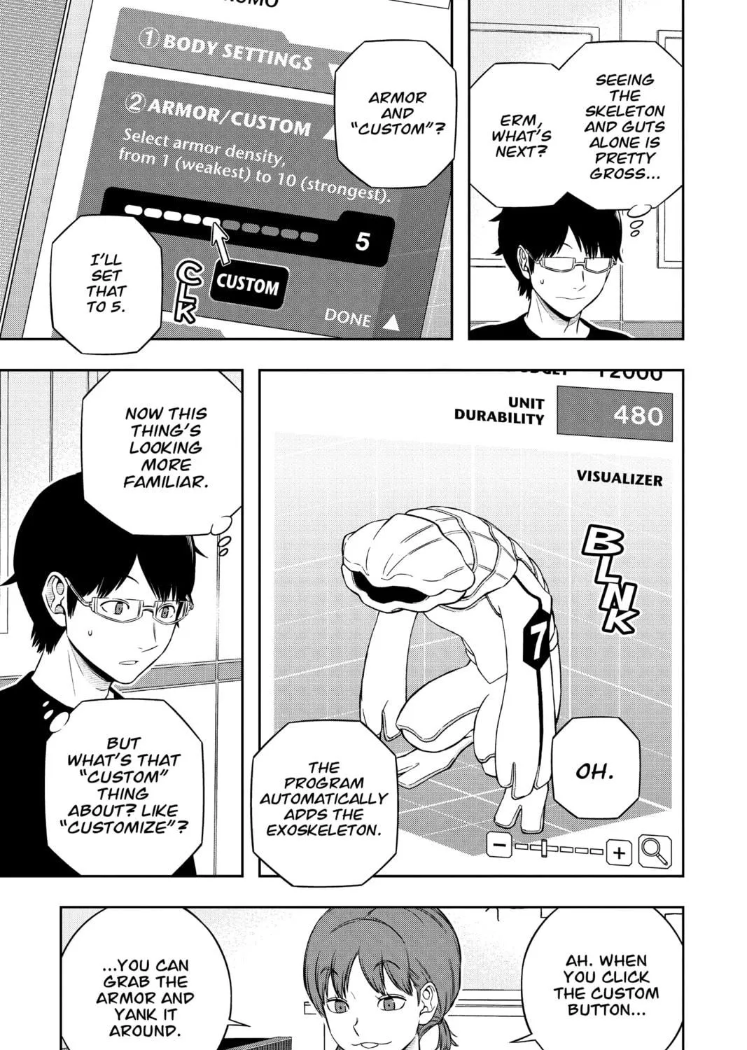 Read World Trigger chapter 238 image 4 on Lezhin