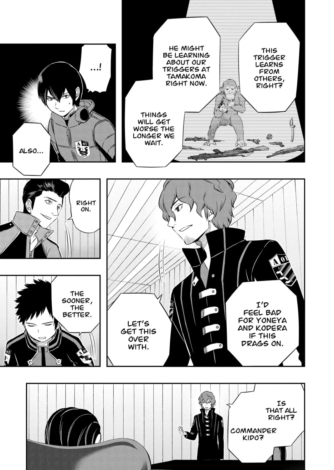 Read World Trigger chapter 24 image 14 on Lezhin