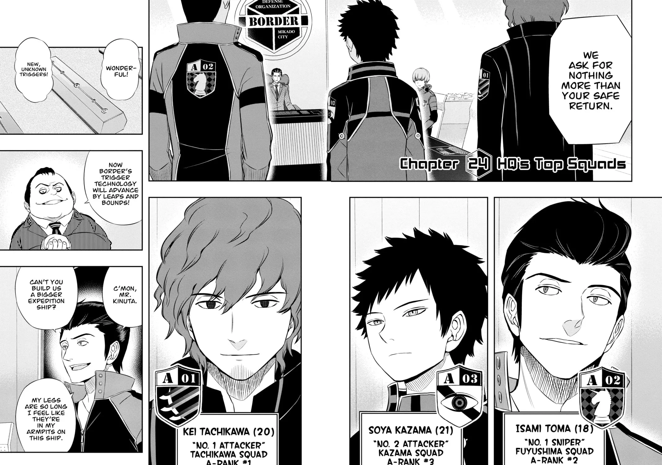 Read World Trigger chapter 24 image 2 on Lezhin