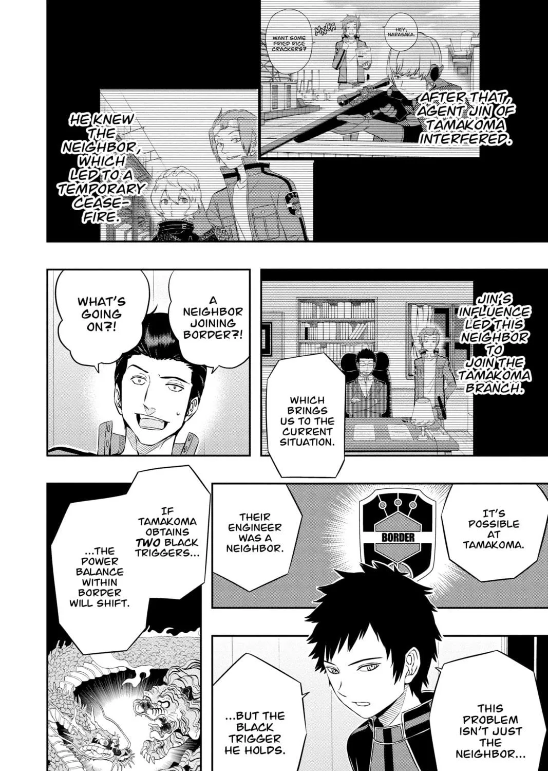 Read World Trigger chapter 24 image 8 on Lezhin