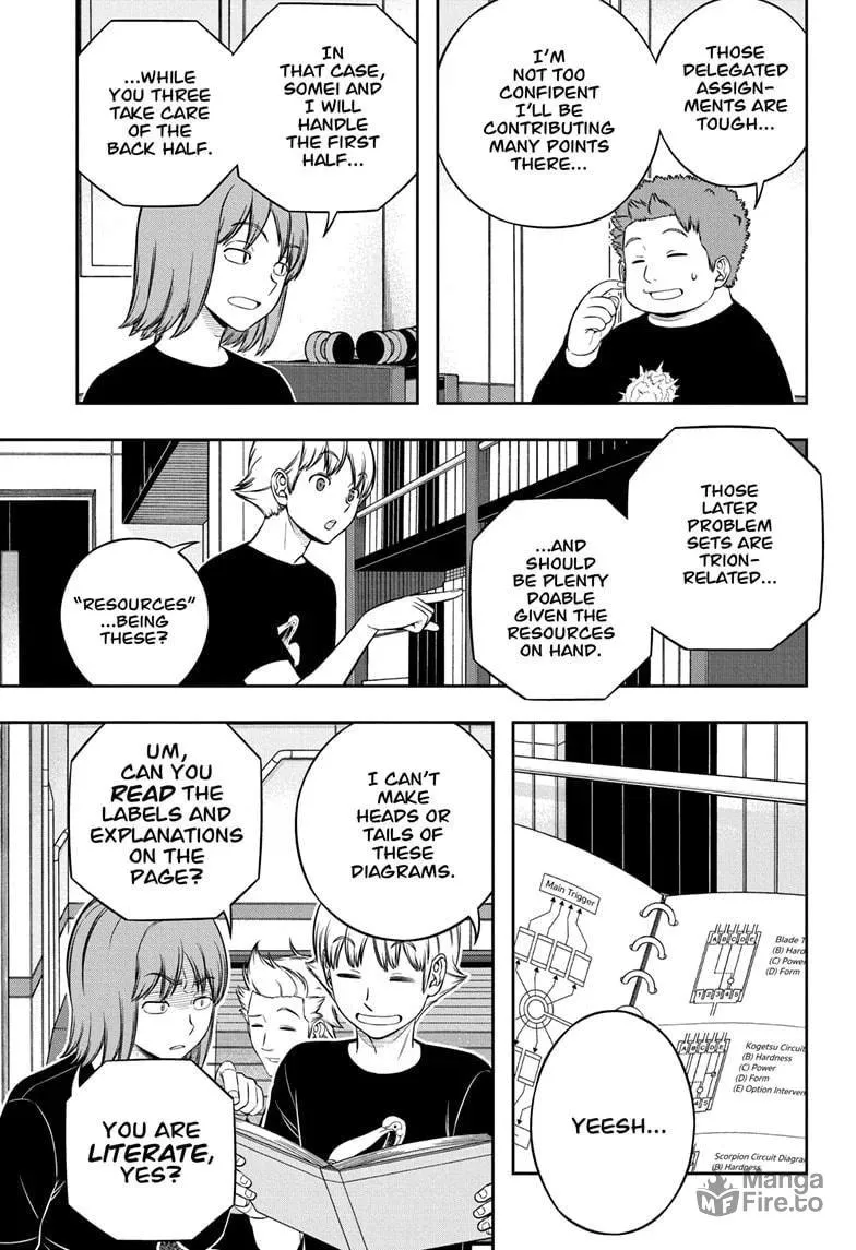 Read World Trigger chapter 244 image 20 on Lezhin