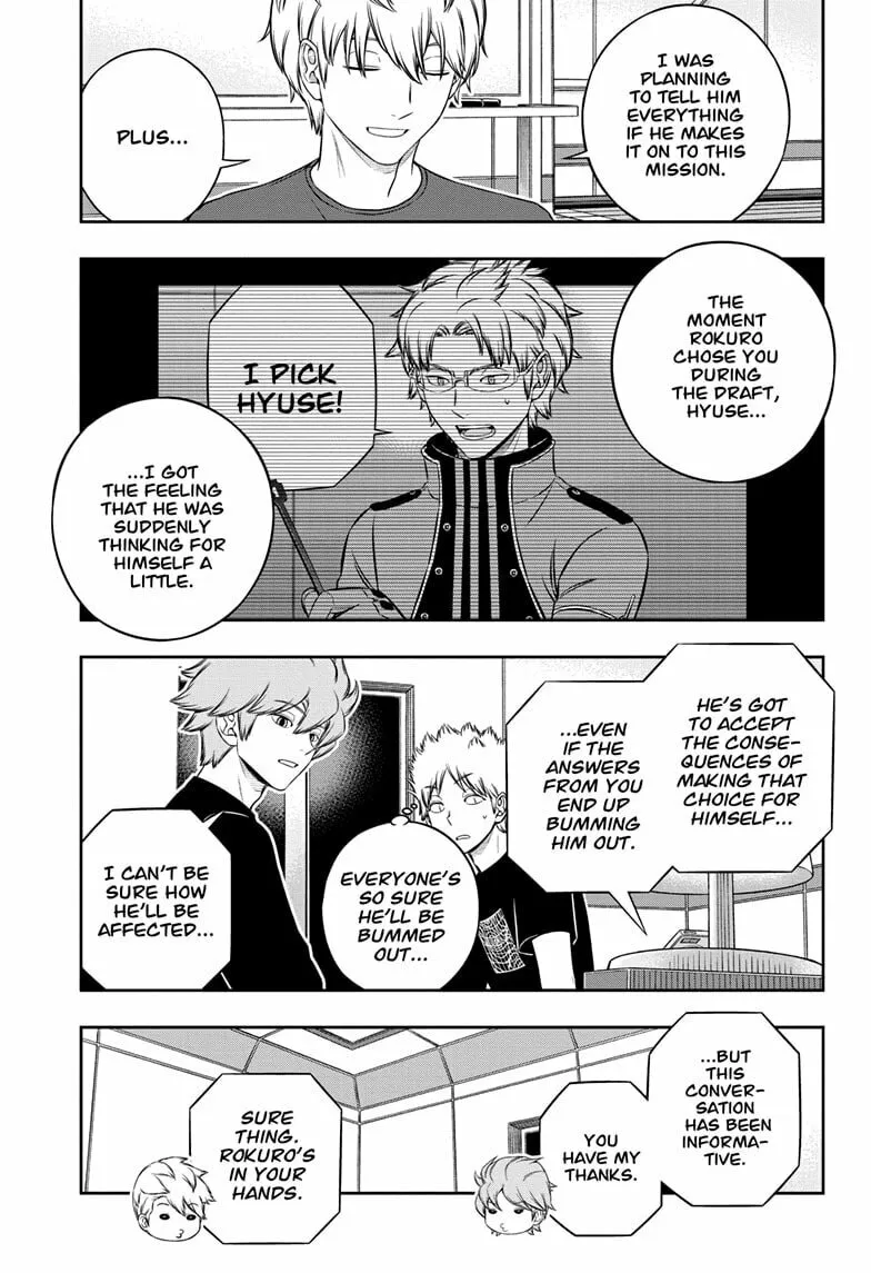 Read World Trigger chapter 245 image 16 on Lezhin