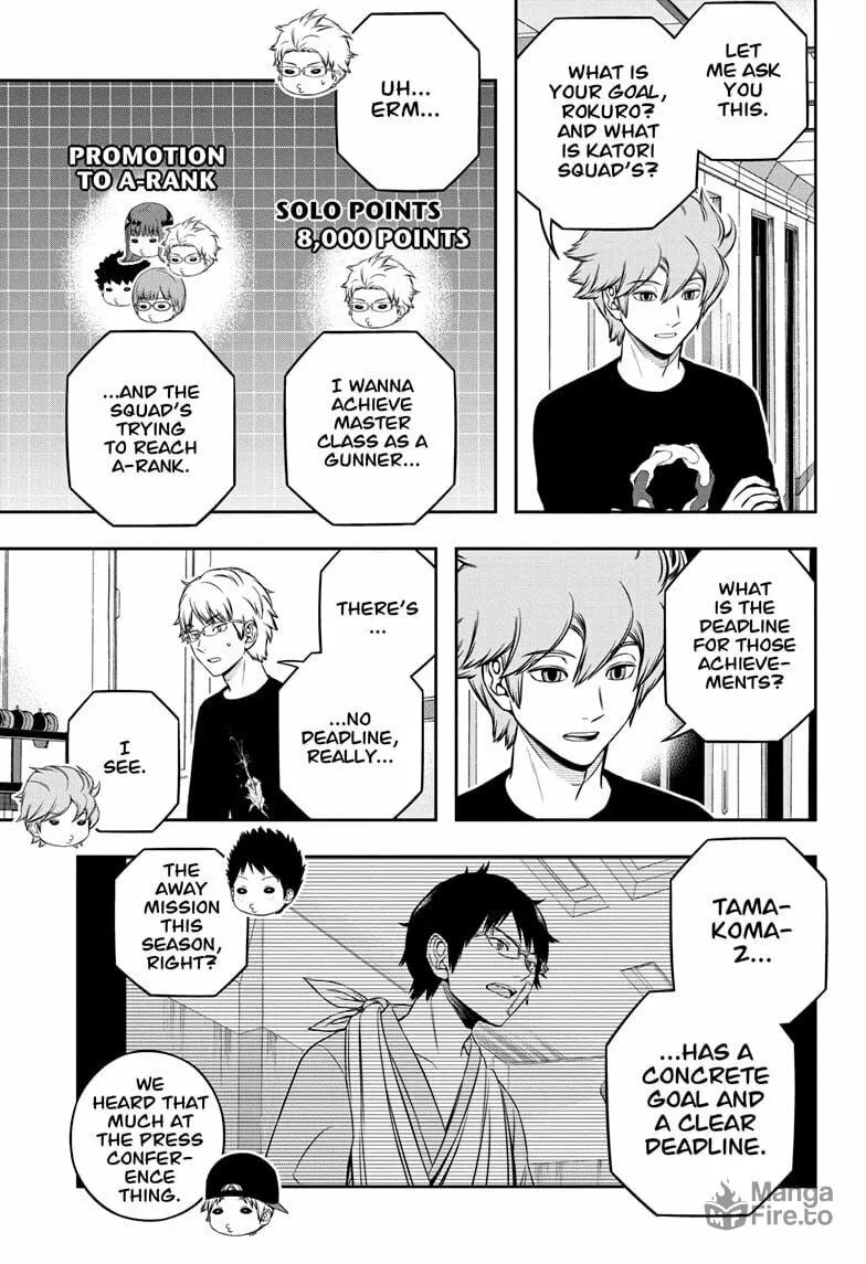 Read World Trigger chapter 246 image 8 on Lezhin