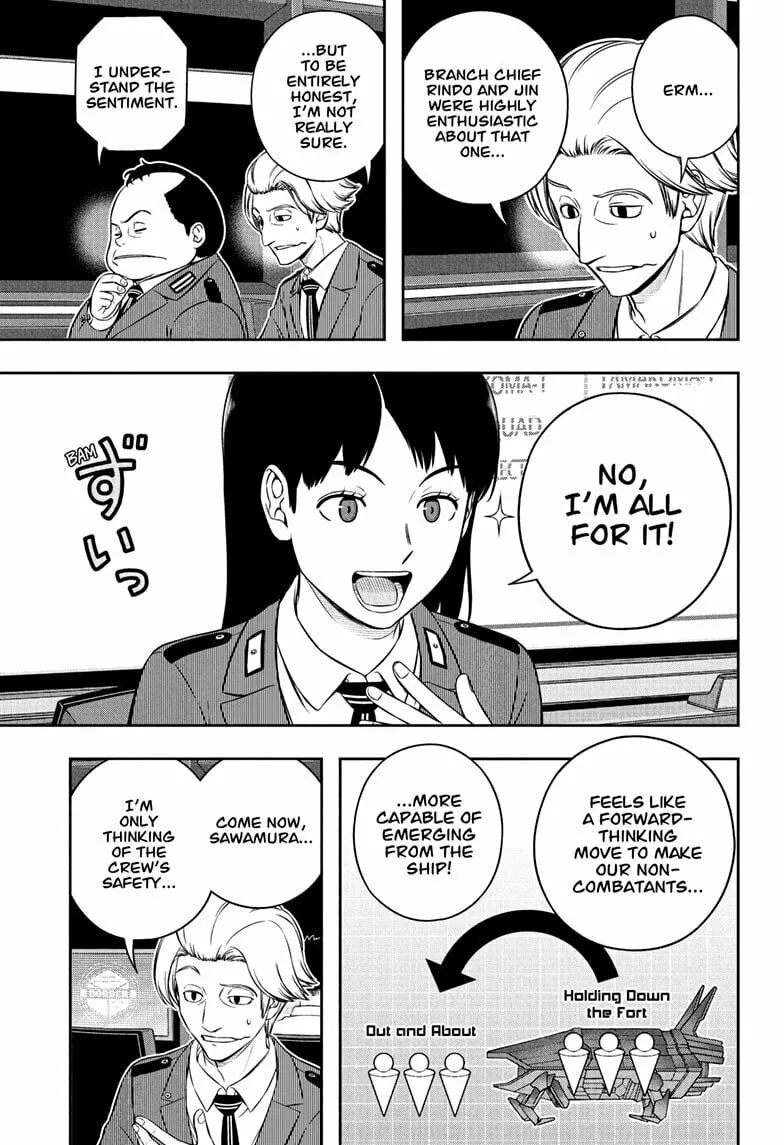 Read World Trigger chapter 249 image 18 on Lezhin