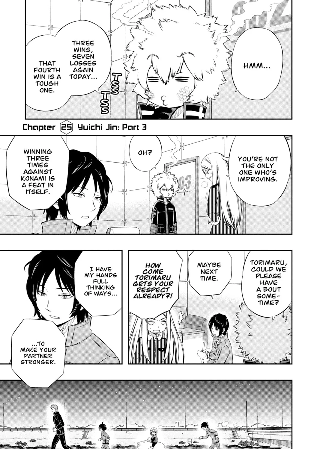 Read World Trigger chapter 25 image 0 on Lezhin