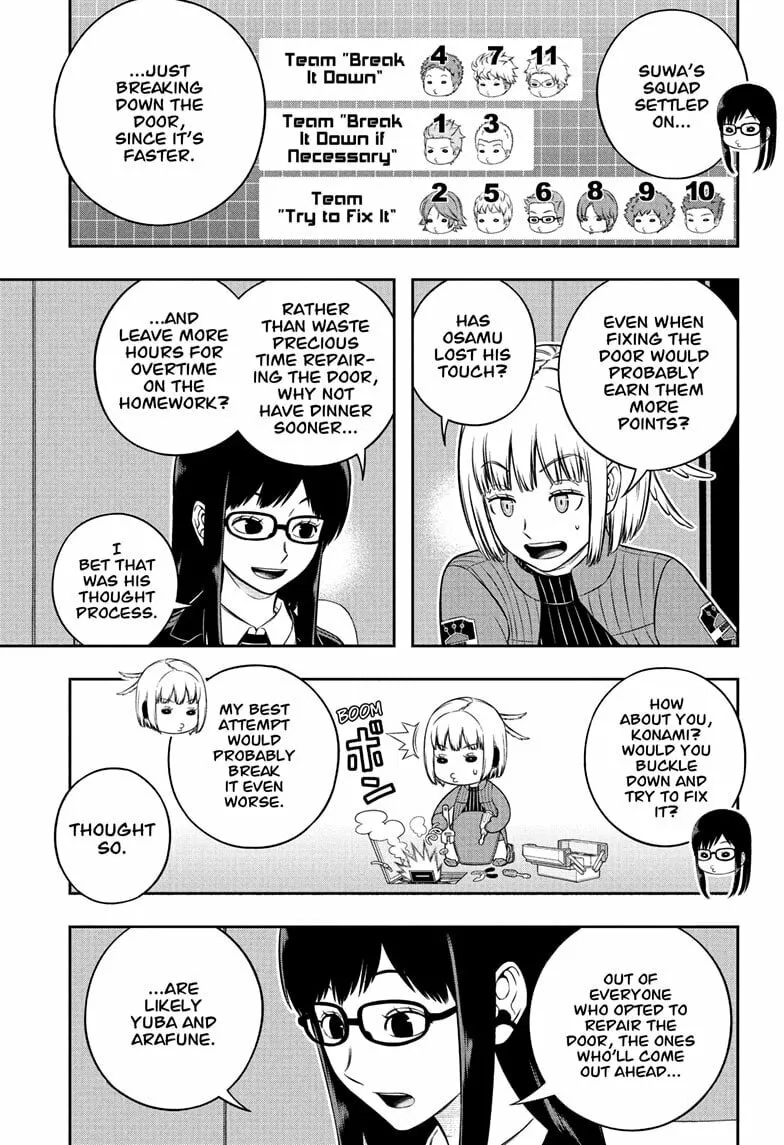 Read World Trigger chapter 250 image 12 on Lezhin