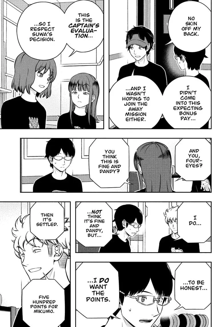 Read World Trigger chapter 255 image 4 on Lezhin